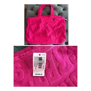 Victoria’s Secret Overnight Extra Large Bag Tote Pink NWT